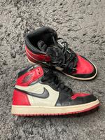 Jordan 1 High Bred Toe in Gr. 44 Hamburg-Mitte - Hamburg St. Georg Vorschau