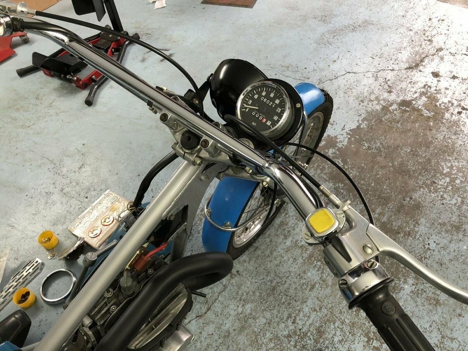 Bultaco Alpina 250 ähnl. Ossa Puch SWM Montesa in Rosengarten