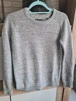 Jungen Pullover Strickpullover modern gr.146/152 grau meliert Nordrhein-Westfalen - Troisdorf Vorschau