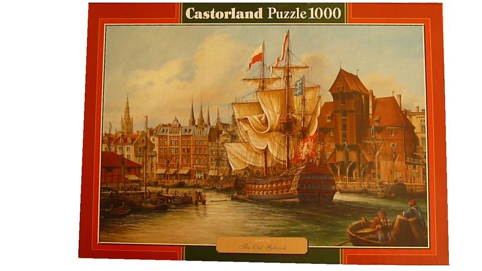Puzzle „Historischer Hafen Stettin“ 1000 Teile  Nr.9297 in Bretten