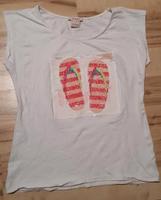 Streichelshirt T-Shirt Top Manguun Gr. M 38 Damen weiss Sommer Hessen - Bad Schwalbach Vorschau