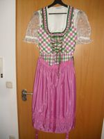 Lekra Dirndl Trachten Kleid mit Schürze Karo pink grün Bayern - Nabburg Vorschau