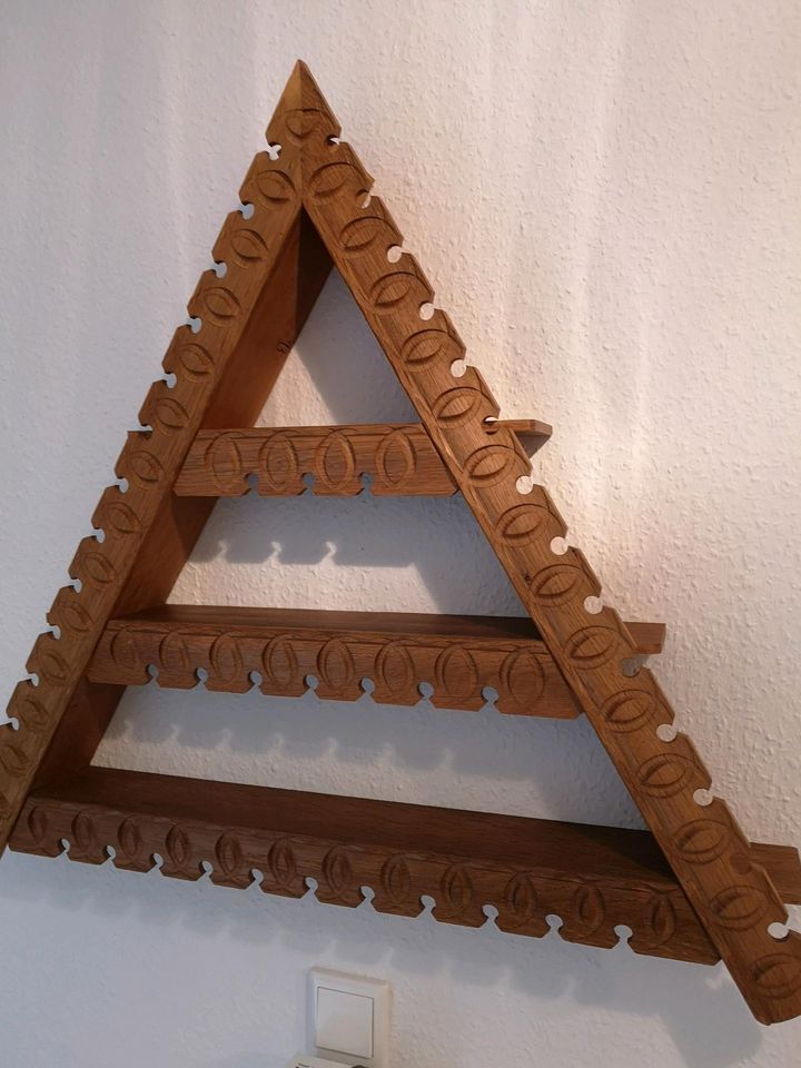 Dänisches Dreieckregal aus Holz in Flensburg