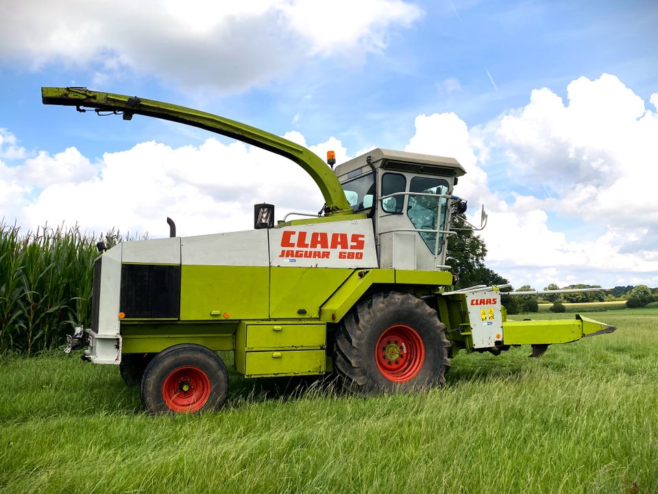 Maishäcksler / Feldhäcksler Claas Jaguar 680 mit MB OM 421 Motor in Neumünster