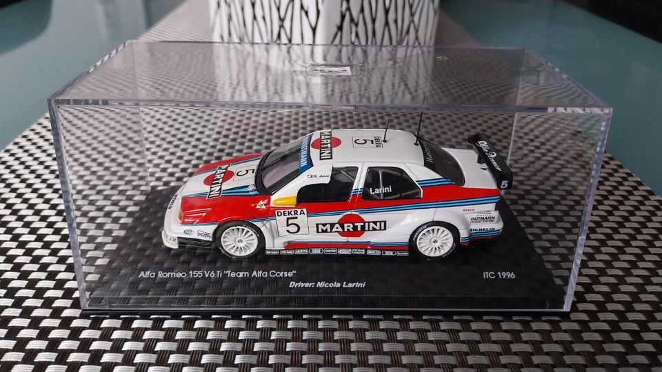 DTM ITC 1996 Martini Alfa Romeo 155 V6 Ti Larini 1:43 Minichamps in Walluf