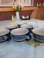 Tee-/Kaffeetassen, 6 Stück, dunkelblau, neu Niedersachsen - Moormerland Vorschau