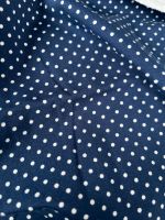 1,5m Baumwolle Jersey Stoff Mini Dots Punkte maritim Hessen - Grebenstein Vorschau