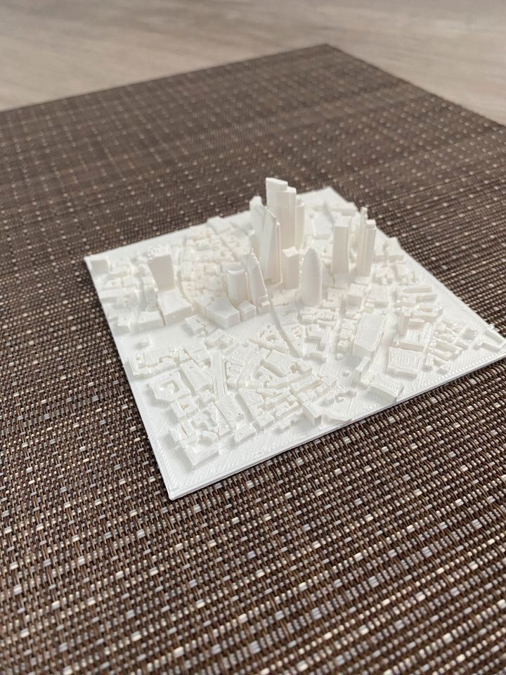 Deine Stadt als Dekoration (Heightmap) |3D Druck| in Unterschneidheim