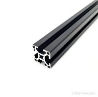 Aluminiumprofil 30x30 Nut 8 B schwarz eloxiert Aluprofil Bayern - Plattling Vorschau