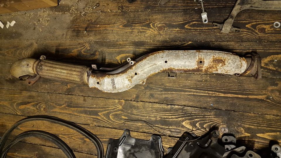 OEM Downpipe für Mitsubishi Evo 4 5 6 CP9A CN9A in Murr Württemberg