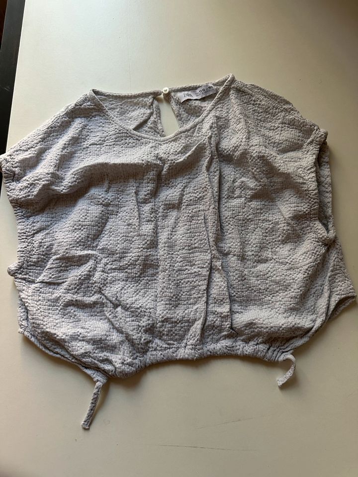 Seersucker Sommer Top Bluse Shirt Zara Gr 152 in Berlin