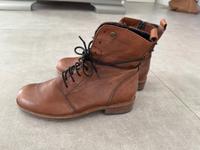 Wolky Boots Reissverschluss, Gr. 38 cognac- letzter Preis Aachen - Kornelimünster/Walheim Vorschau