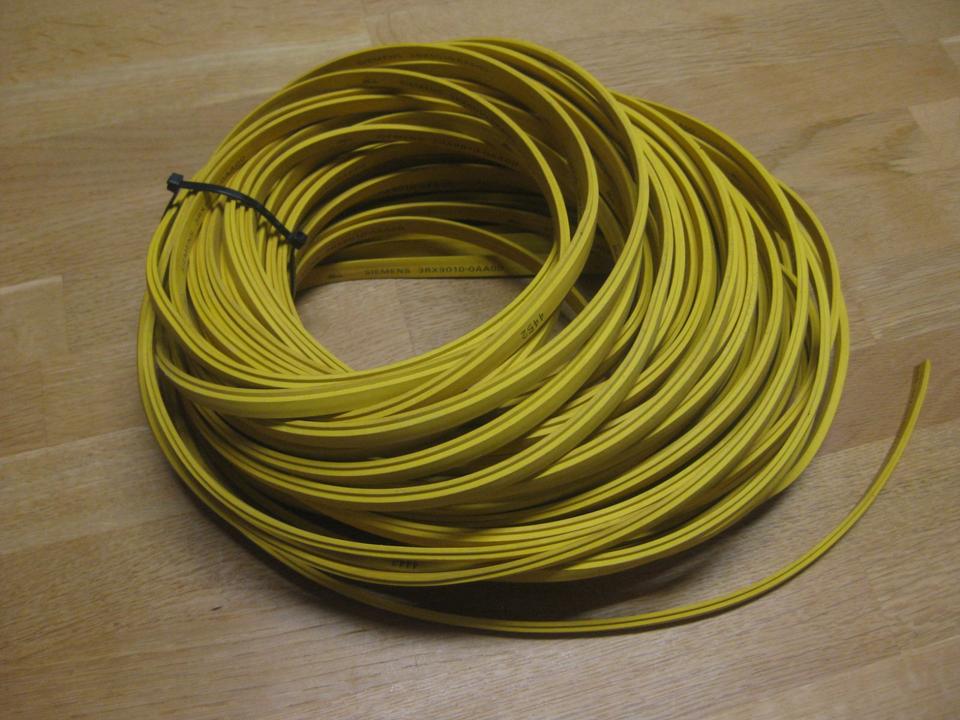 Siemens 3RX9010-0AA00 ASi- Profilleitung gelb,Gummi 2x1,5mm² -35m in Spelle