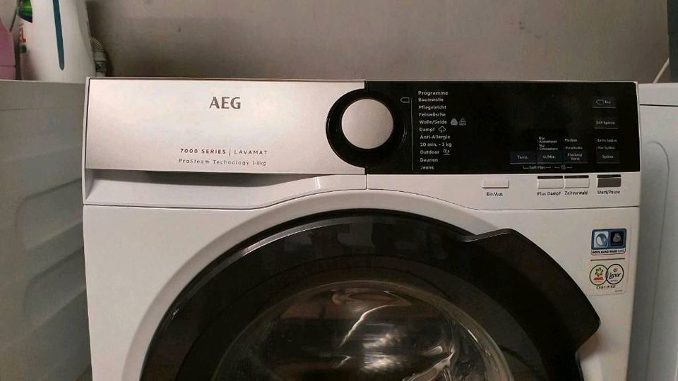 AEG Waschmaschine Bedienelement 7000 Series L7FS74489 Pro Steam in  Nordrhein-Westfalen - Schwerte | Waschmaschine & Trockner gebraucht kaufen  | eBay Kleinanzeigen ist jetzt Kleinanzeigen