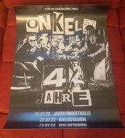 DIN A1 - böhse onkelz 42 JAHRE Jubiläum Poster FRANKFURT STADION Rheinland-Pfalz - Cochem an der Mosel Vorschau