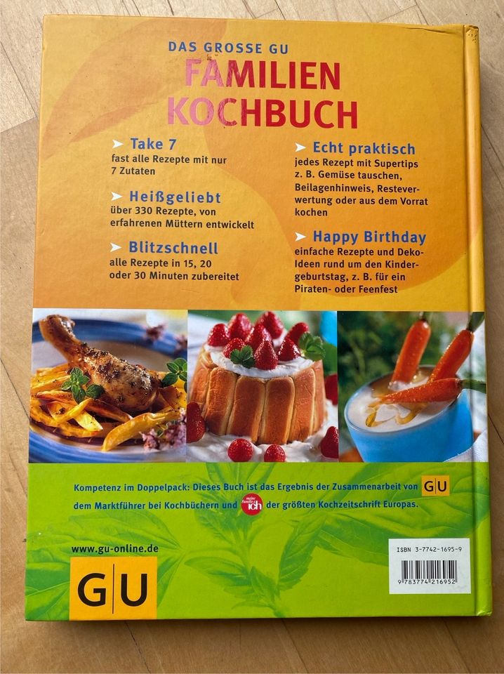 Das große GU Familien Kochbuch in Neubiberg
