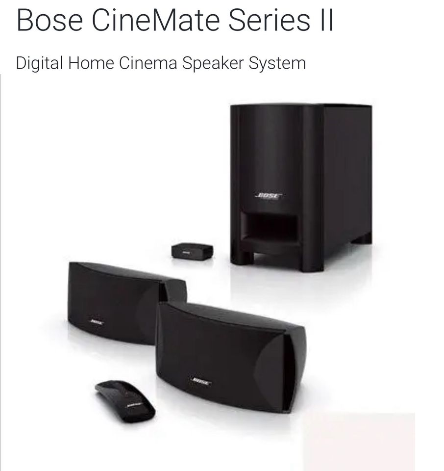 Bose CineMate Series II  Digital Home Cinema Speaker System in Haren (Ems)