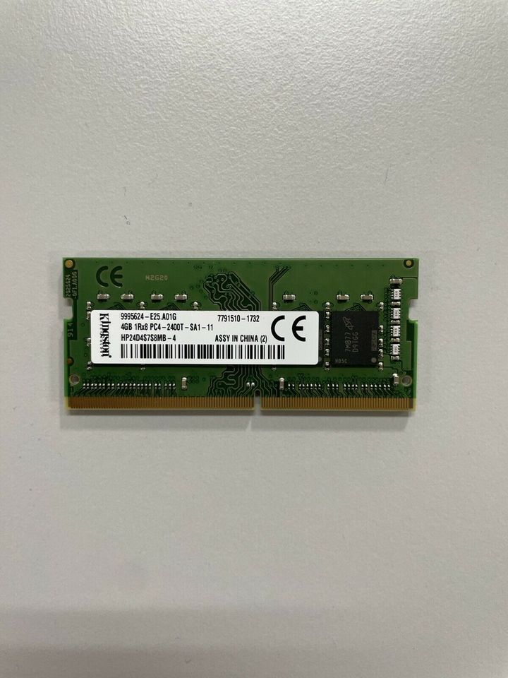 Kingston 4 GB Notebook RAM 1Rx8 PC4-2400T in Glauburg