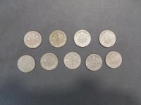 9 amerikanische 1 Dime-Münzen Baden-Württemberg - Forchtenberg Vorschau