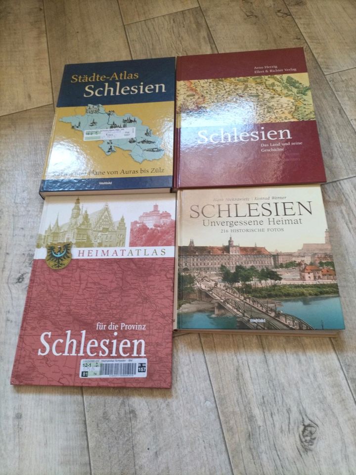 4 Schlesien Bücher in Oberdorla