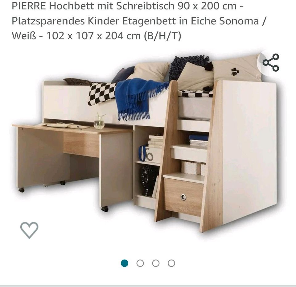 Hochbett weiß in Büchenbach