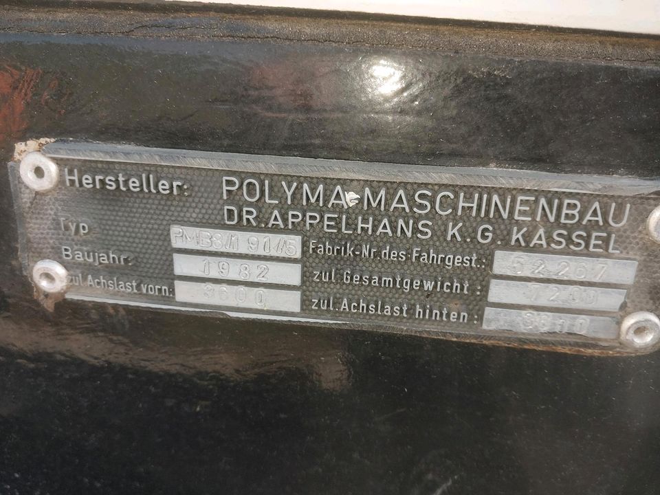 Mercedes 8 Zylinder OM422 Polyma Stromerzeuger Stromaggregat 175 in Erwitte