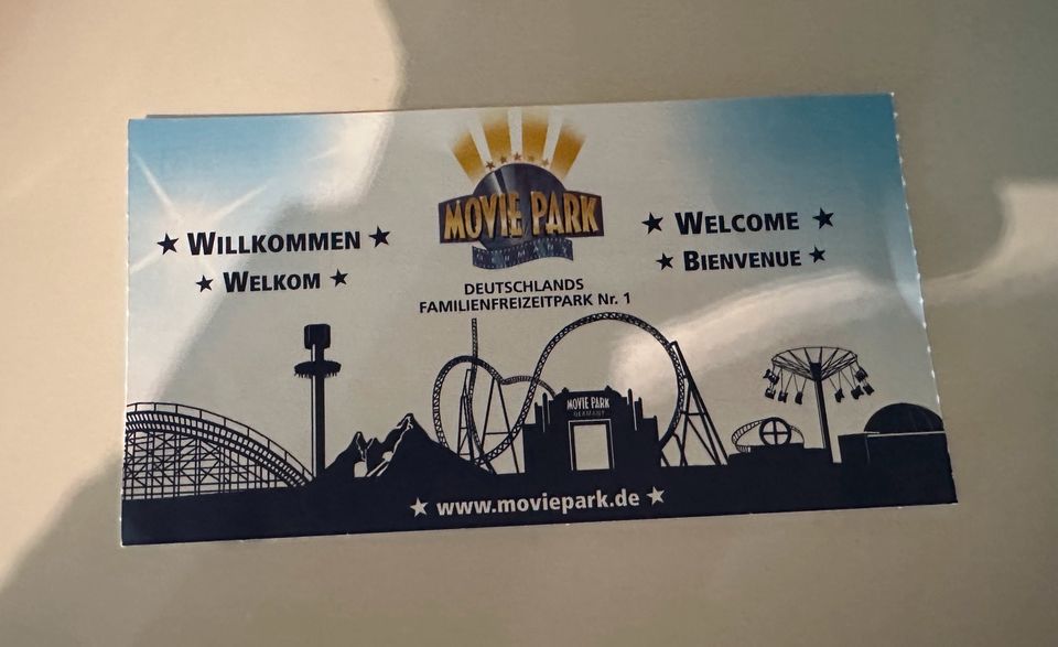 Movie Park Tagesticket undatiert für 2 Tage in Erding