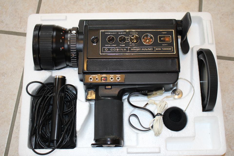 Cosina Magic Sound MS-13000 Super 8 Kamera mit Ton 70er in Rösrath