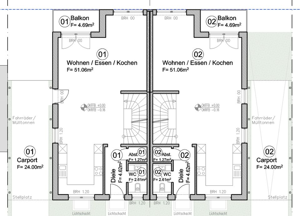 Jetzt sichern! Doppelhaushälfte in begehrter Lage Mannheims - Fertigstellung 2024 in Mannheim