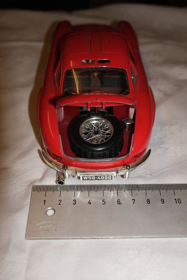 Modellauto Burago Mercedes 300 SL 1954 rot in Köln