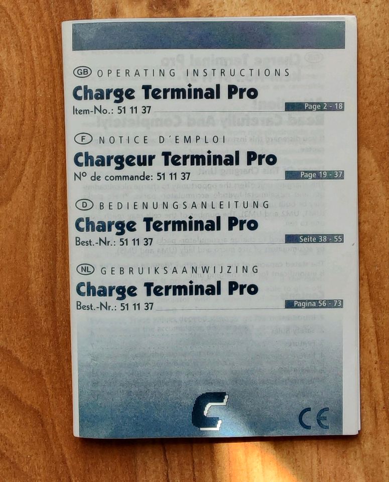 Charge Terminal Pro, Ladegerät 51 11 37, 4 x Ladeschacht Conrad in Orsingen-Nenzingen