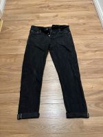 Nudie Jeans Steadie Eddie II Dry Black Selvage W30 L30 Schwarz Mitte - Moabit Vorschau