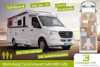 Weinsberg CaraCompact 640 MEG Edition Pepper Mercedes mieten - Deluxe Wohnmobil für 2-3 Personen 170PS Automatik Smart TV und Satanlage Sprinter 3,5t Zulassung IsoFix Autark-Solar Paket Nordrhein-Westfalen - Kerken Vorschau