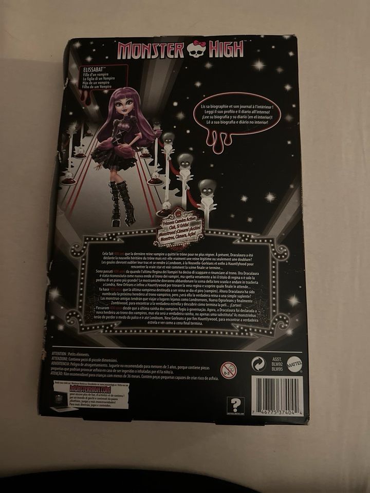 Monster high Elissabat Neu ovp in Schwabhausen