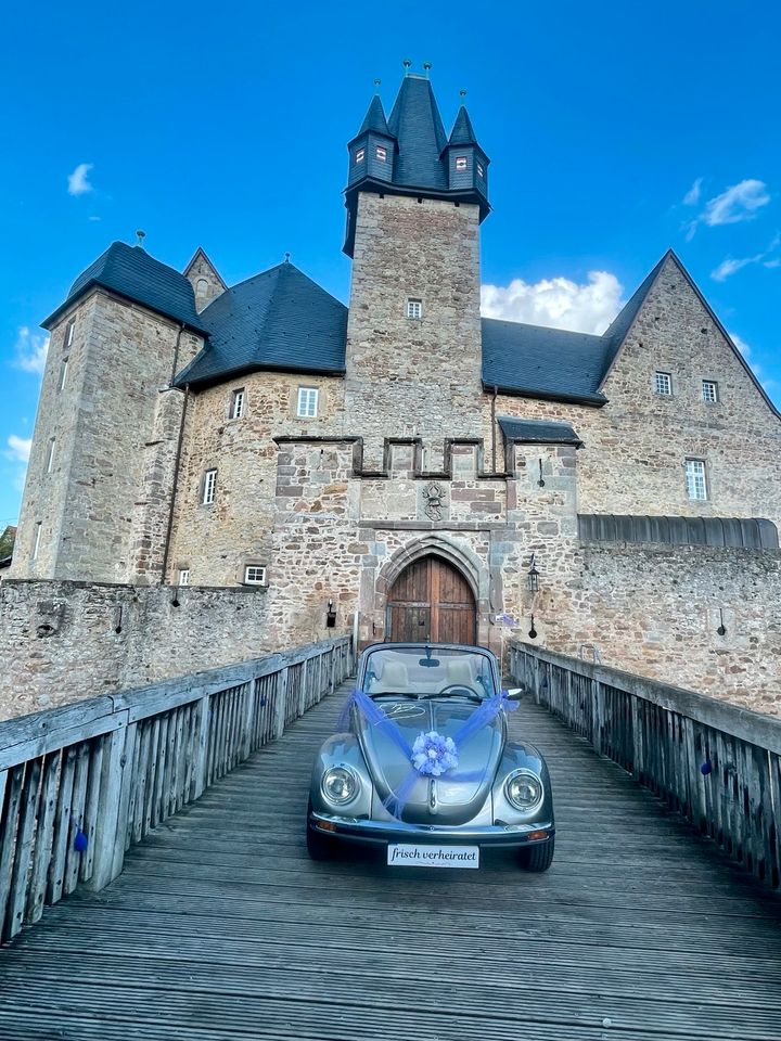 VW Käfer Cabrio, Oldtimer / Hochzeitsauto mieten / selber fahren in Spangenberg