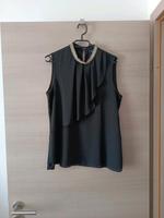 Elegante Bluse Schwarz ärmellos mit Strasssteinchen NEU Gr. 38 Bayern - Fürth Vorschau