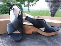 Super bequeme, schwarze, Kork Clarks Brandenburg - Zossen-Wünsdorf Vorschau