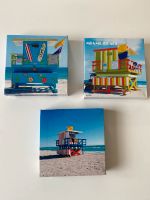 Dekoratives Bilder Trio Miami Beach Nordrhein-Westfalen - Dinslaken Vorschau