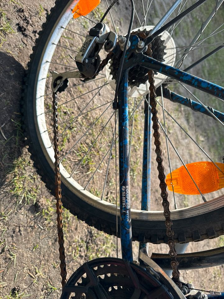 Fahrrad blau 21 Gang in Berlin