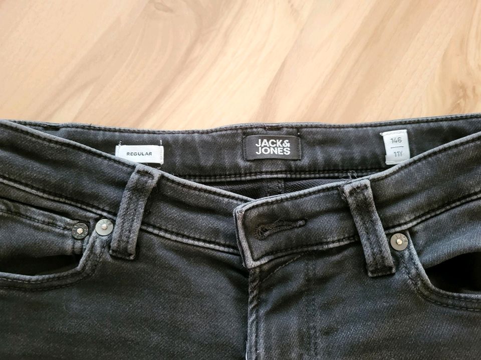 Jack & Jones Jeans Shorts, Gr. 146, schwarz, TOP in Göttingen