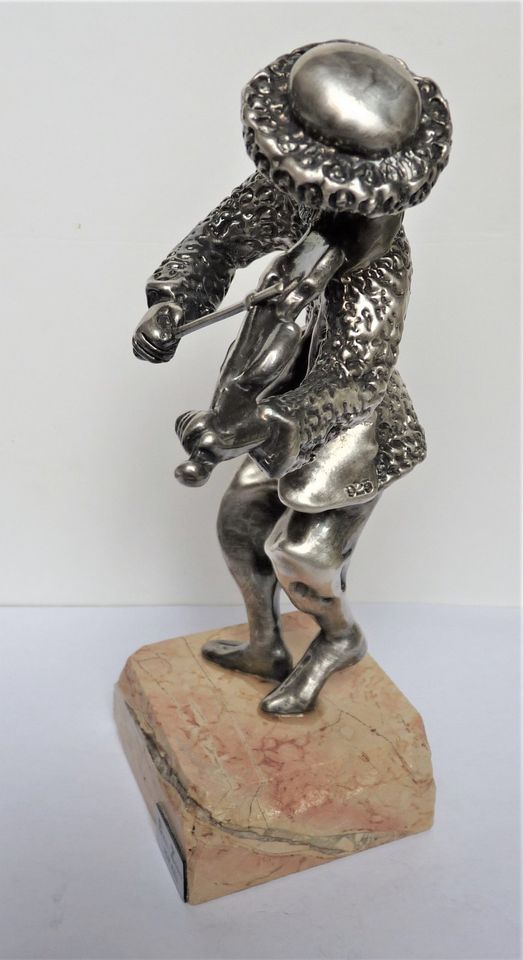 Silber Figur Geigenspieler 925 er Sterling in Caan