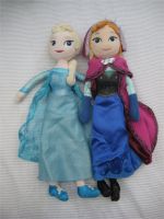 Stoffpuppen Anna + Elsa, soft, ca. 40cm, gebraucht Dresden - Briesnitz Vorschau