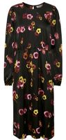 KAFFE  KLEID / BLACK DEEP - GREEN FLOWER / UVP€ 99 / Gr.38/M Nordrhein-Westfalen - Krefeld Vorschau