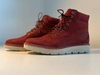 Timberland - Boots - Nubuk-Leder - dunkel-rot - Gr. 38 Nordrhein-Westfalen - Hilden Vorschau