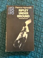 Ripley under Ground |Kriminalroman| Thriller | 1970| Nordrhein-Westfalen - Frechen Vorschau