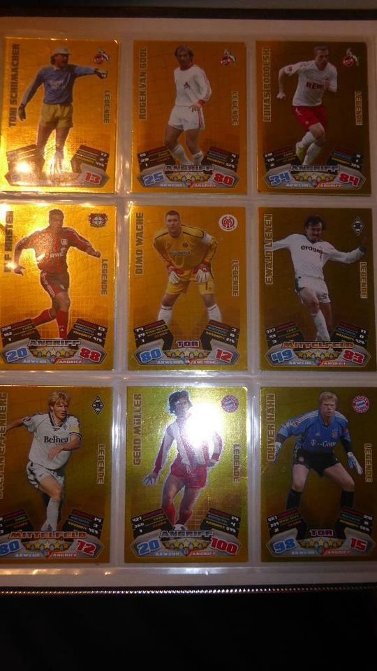 Match Attax Trading Card Game Saison 2012 2013 - Extraheftkarten in Bremen