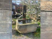 Großer Dorfbrunnen – antiker Trog mit Stele 112 x 80 x 60 cm Nordrhein-Westfalen - Lemgo Vorschau