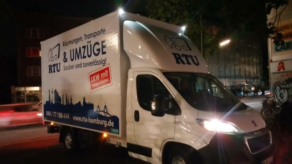 Lkw mit Fahrer mieten -- Alles dabei, GRÜNDLICH und SAUBER--- in Hamburg