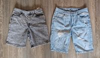 Paket 2 Shorts Jeans kurze Hosen Baggy H&m Junge 164 grau blau Niedersachsen - Osnabrück Vorschau