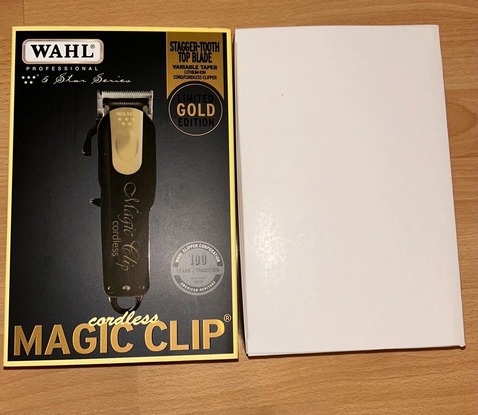 Wahl Magic Clip schwarz mit Rechnung in Kornwestheim